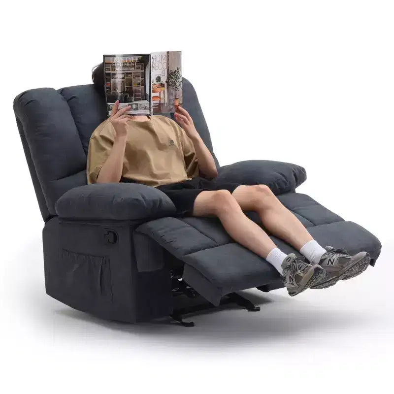 Fauteuil inclinable et basculant pour salon adulte