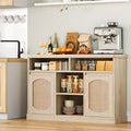 Buffet en rotin avec rangement – Buffet de rangement 47
