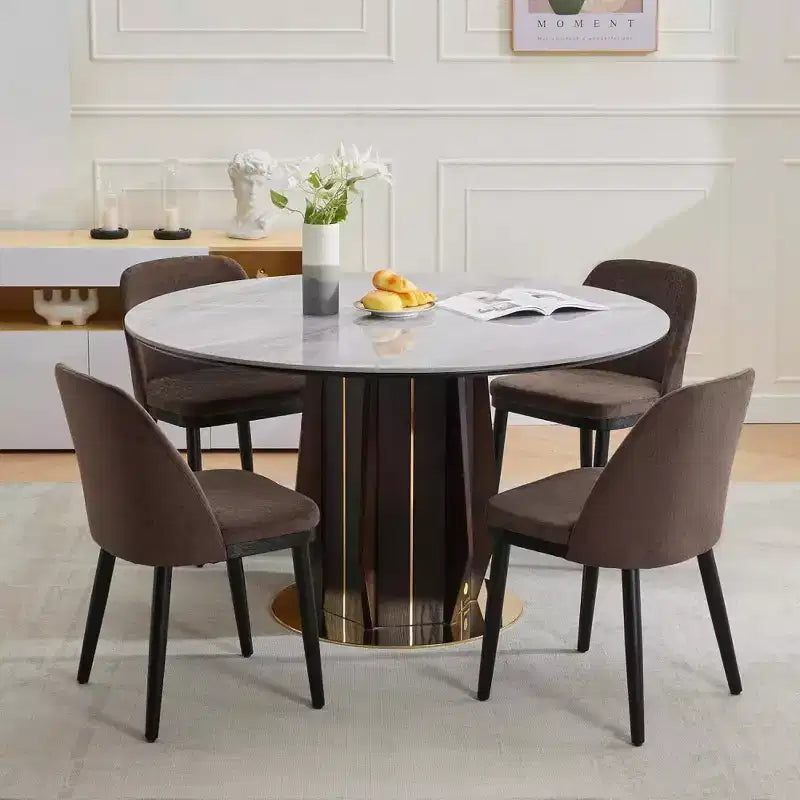 Lot de 2 chaises de salle à manger rembourrées, chaises de cuisine modernes
