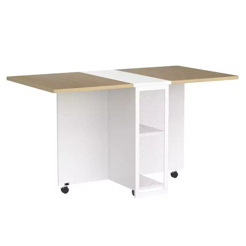 Table à manger pliante, Table pliante à abattants, Table de salle à manger polyvalente et pliable
