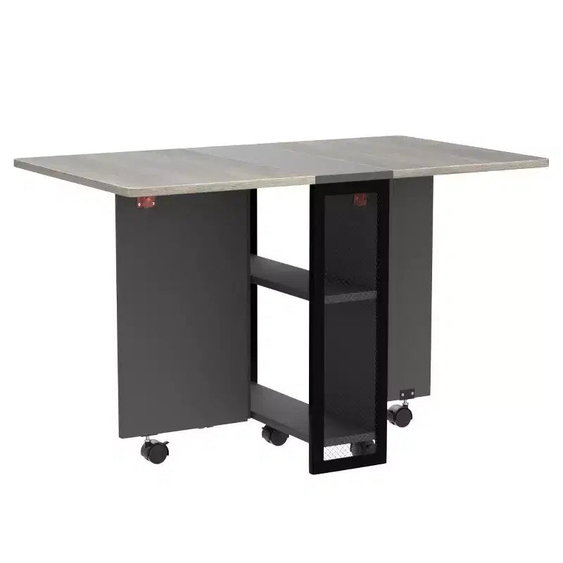 Table à manger pliante, Table pliante à abattants, Table de salle à manger polyvalente et pliable
