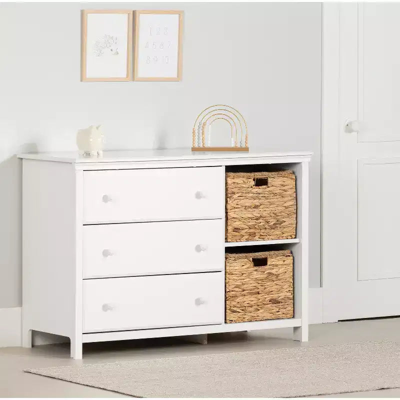 Commodes horizontales en panneaux de particules avec