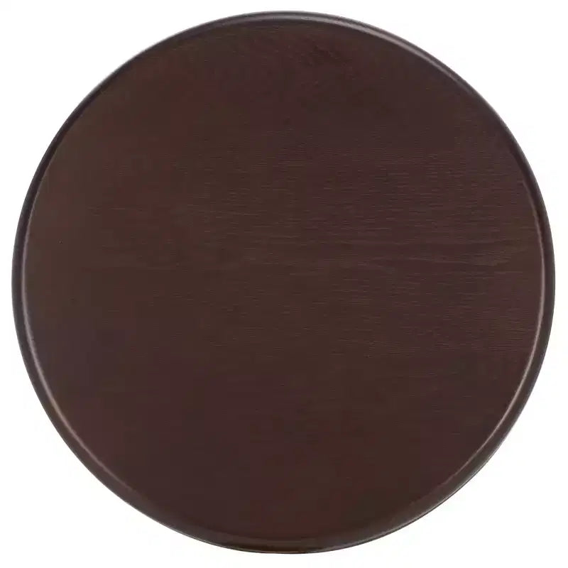 Table d'appoint marron foncé