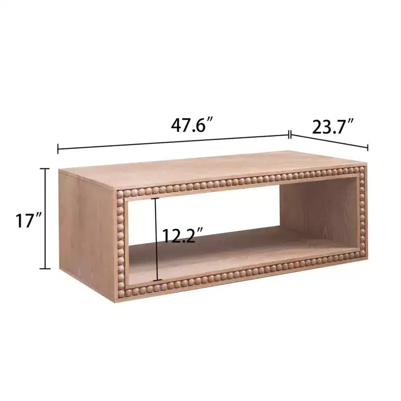 Table basse rectangulaire