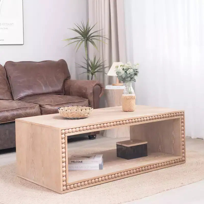 Table basse rectangulaire