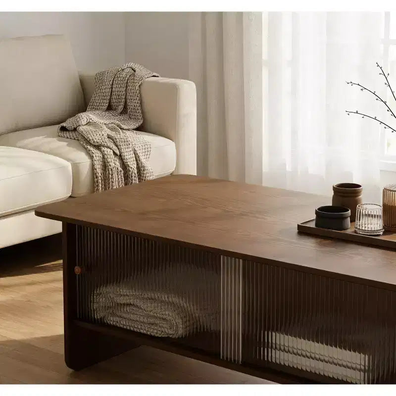 Tables basses rectangulaires modernes et minimalistes