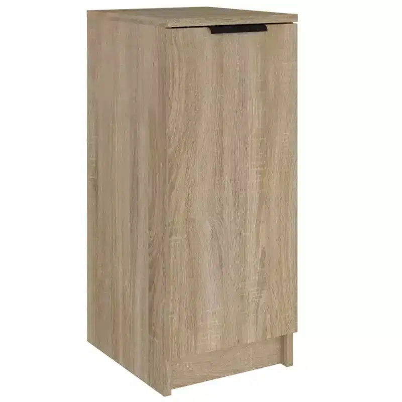 vidaXL Shoe Cabinet Sonoma Oak Engineered Wood 11.8 x 13.8 x 27.6 in