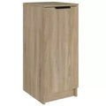 vidaXL Shoe Cabinet Sonoma Oak Engineered Wood 11.8 x 13.8 x 27.6 in