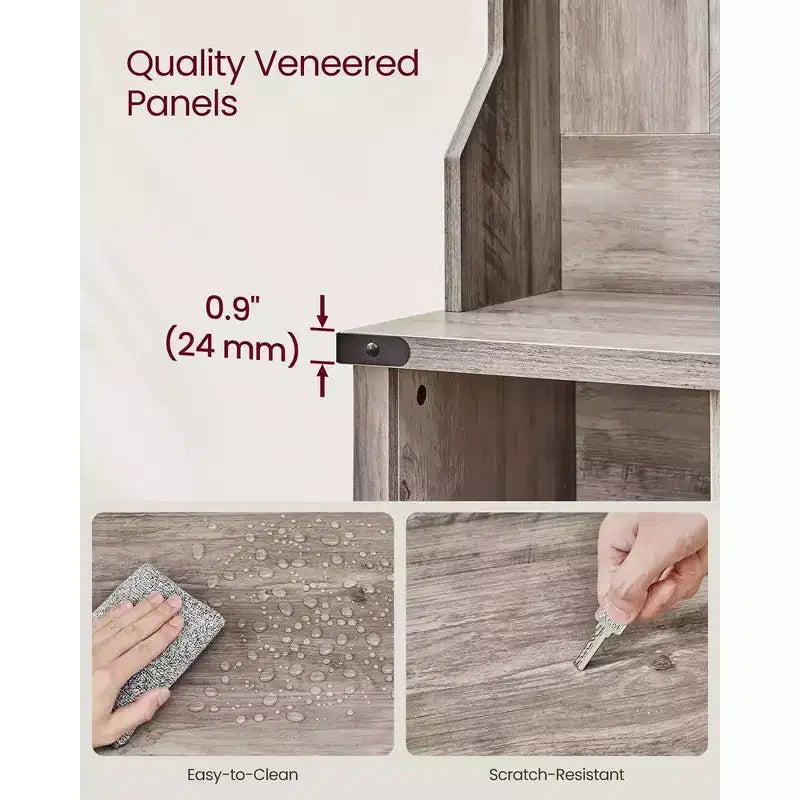 Meuble d'entrée avec banc et rangement à chaussures
